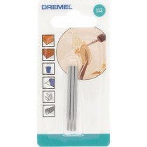 Lot de 3 Fraises a Graver DREMEL 113 (Cylindrique,1,6mm, pour Sculpter