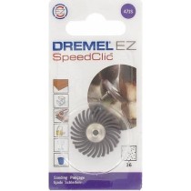 Brosse abrasive de précision DREMEL S471 - Diametre 25mm - Grain 36 -