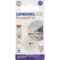 Brosse abrasive de précision DREMEL S472 - Diametre 25mm - Grain 120