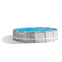 Kit Piscine Prisme Rond 4,27 x 1,07 - Intex