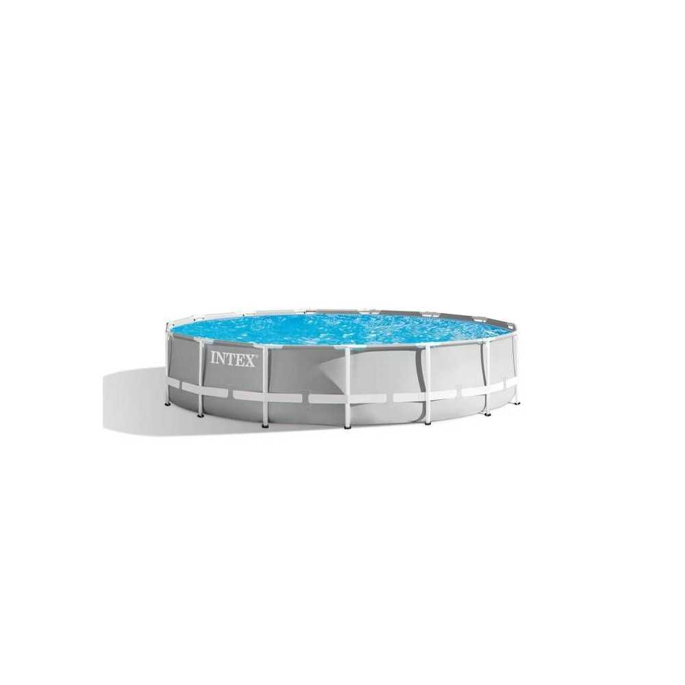 Kit Piscine Prisme Rond 4,57 x 1,07 - Intex