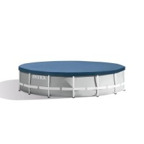 Kit Piscine Prisme Rond 4,57 x 1,07 - Intex