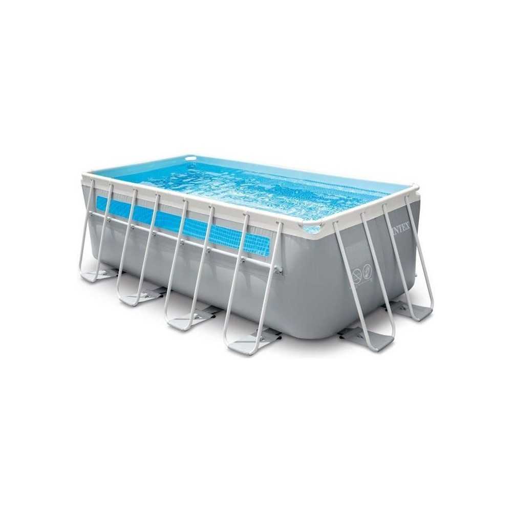 Kit Piscine hors sol tubulaire INTEX - Pris Frame - 400 x 200 x 122 cm