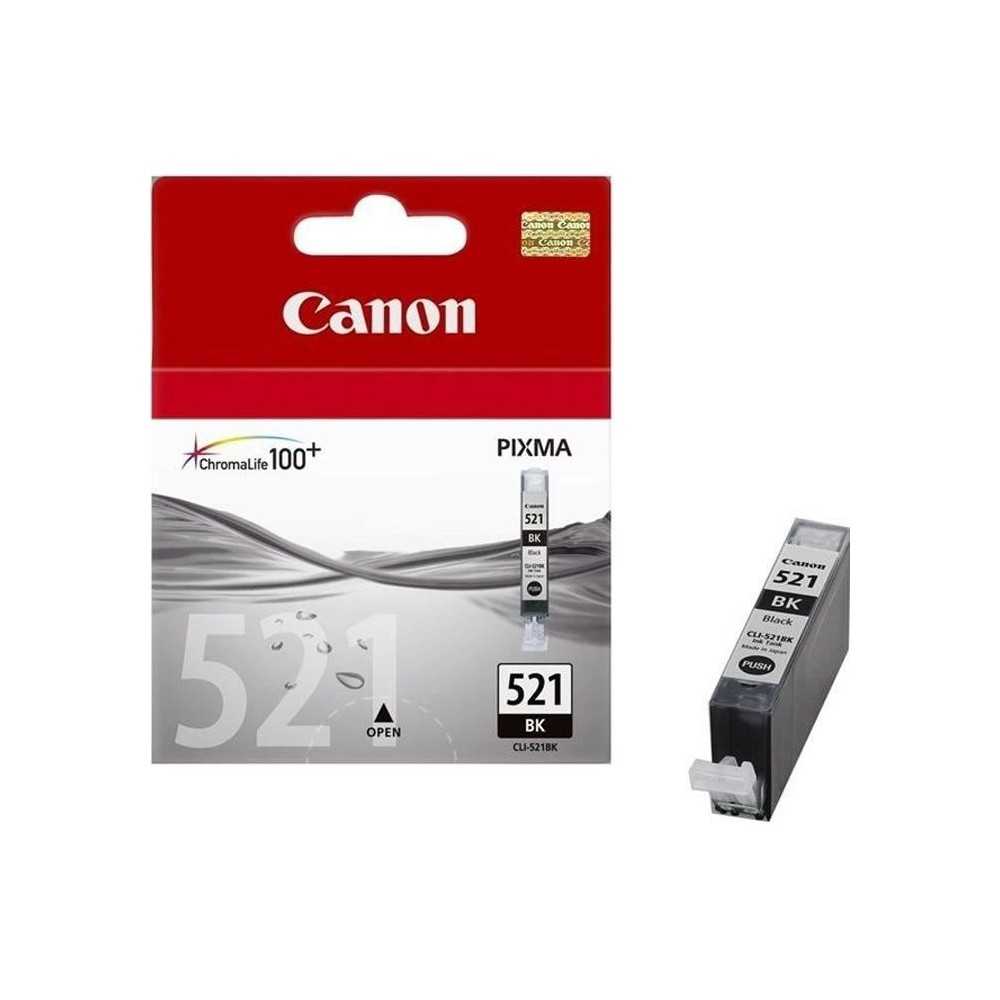 CANON Cartouche d'encre CLI-521 BK Noir Photo