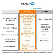 Imprimante tout-en-un HP Envy 6010e Jet d'encre couleur Copie Scan - 3