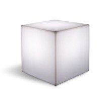 Cube lumineux tabouret filaire pour extérieur LED - LUMISKY - Carry W