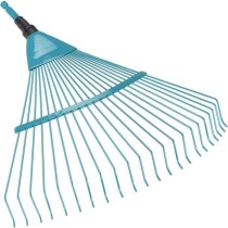 GARDENA Râteau a gazon 50cm Combisystem - Fil de fer solide - 22 dent