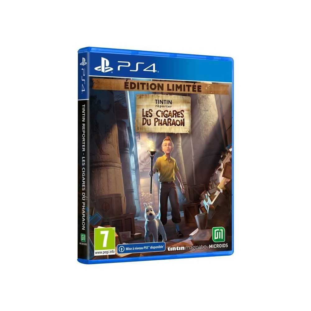 Jeu PS4 - Tintin Reporter - Les Cigares Du Pharaon - Edition Limitée