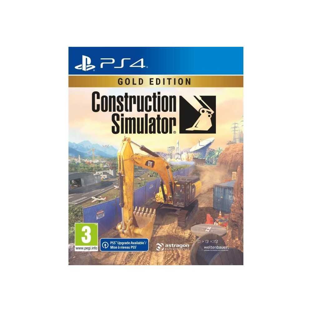 Construction Simulator - Jeu PS4 - Gold Edition