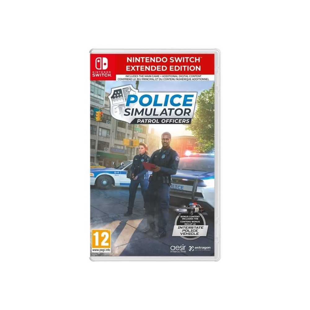 Police Simulator : Patrol Officers - Jeu Nintendo Switch - Extended Ed