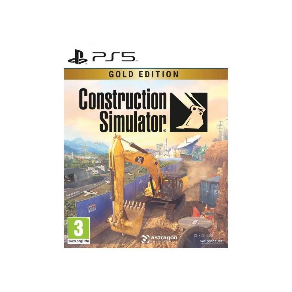 Construction Simulator - Jeu PS5 - Gold Edition