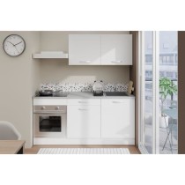 Cuisine complete OSLO - L 180cm - Blanc Mat - Plan de travail inclus