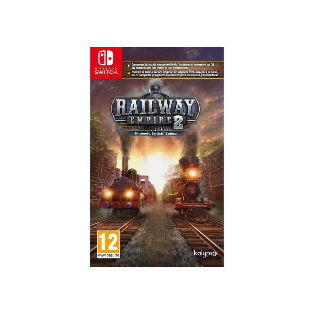 Railway Empire 2 - Jeu Nintendo Switch - Deluxe Edition