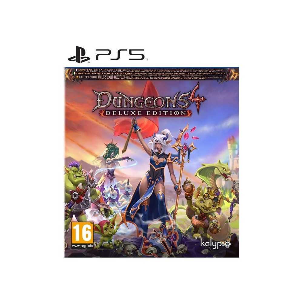 Dungeons 4 - Jeu ps5 - Edition Deluxe