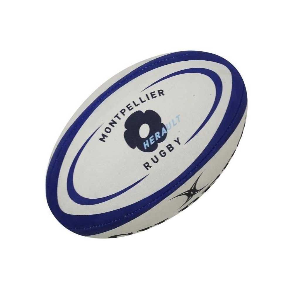 GILBERT Ballon de rugby REPLICA - Montpellier - Taille 5