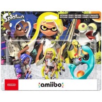 Figurine Amiibo - Octaling, Inkling & Salmioche • Collection Splatoo