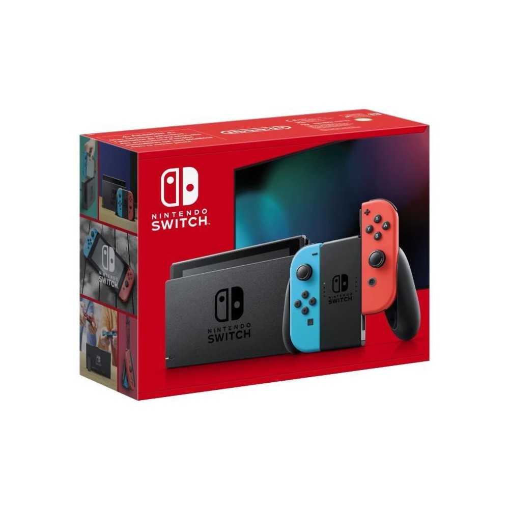 Console Nintendo Switch • Bleu Néon & Rouge Néon