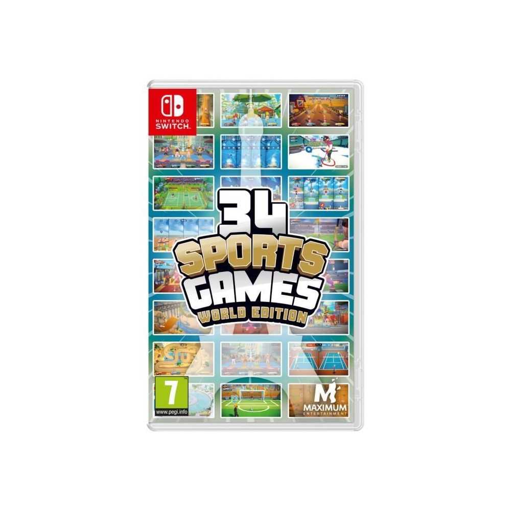 34 Sports Games World Edition - Jeu Nintendo Switch