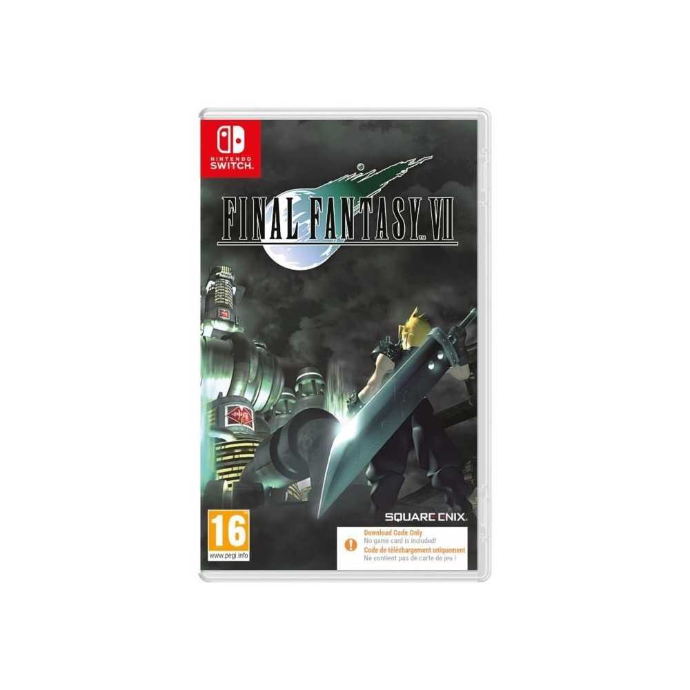 Final Fantasy VII - Jeu Nintendo Switch - Code dans la boîte