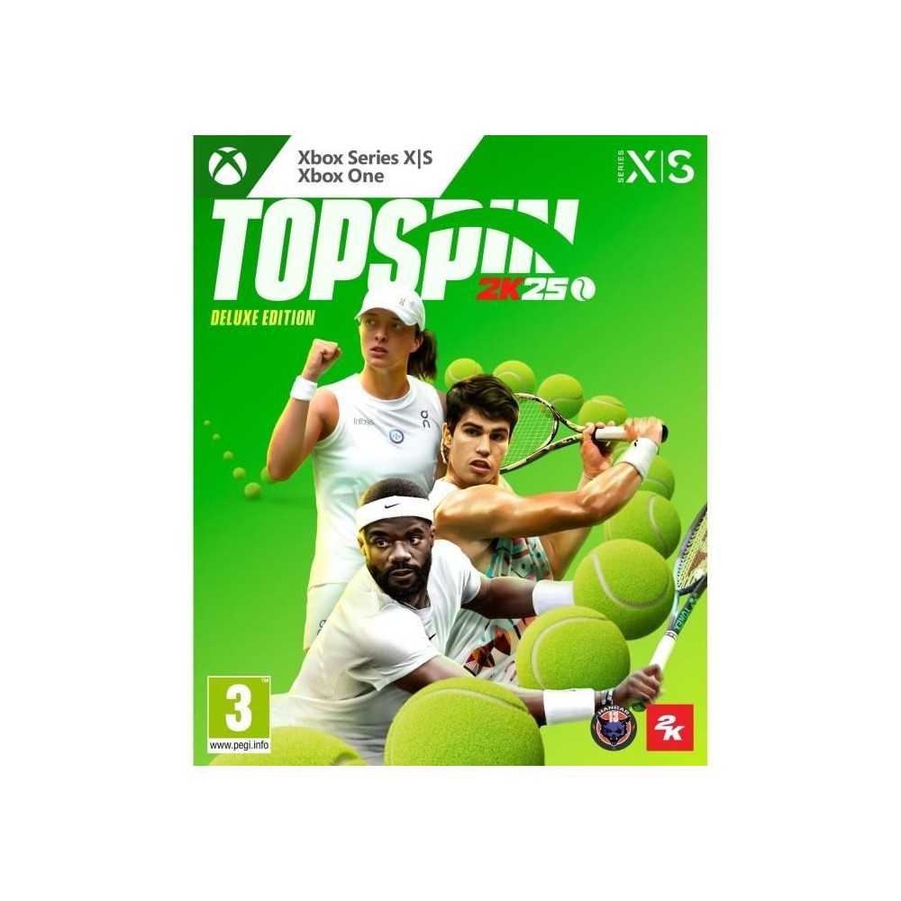 TopSpin 2K25 - Jeu Xbox Series X et Xbox One - Deluxe Edition