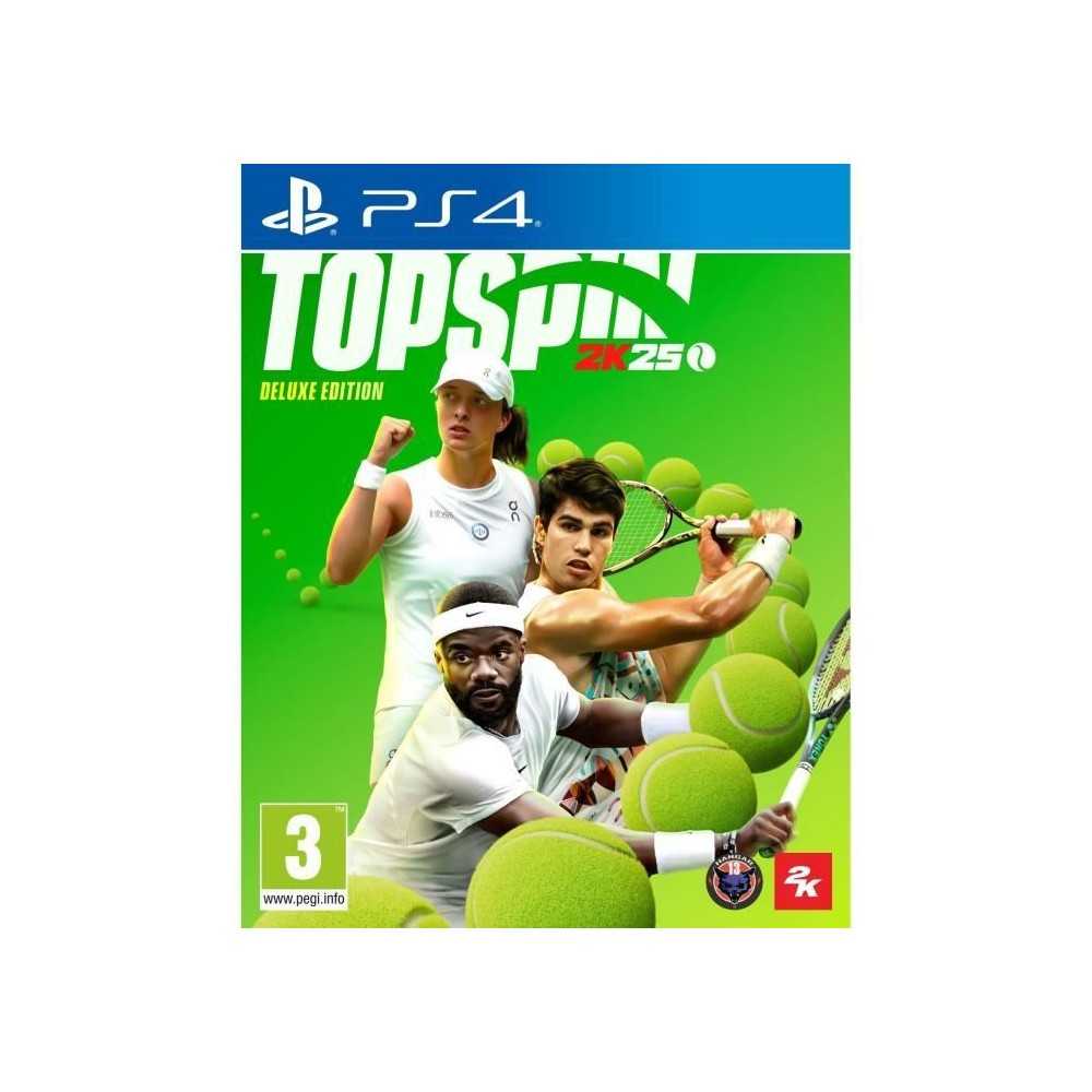 TopSpin 2K25 - Jeu PS4 - Deluxe Edition