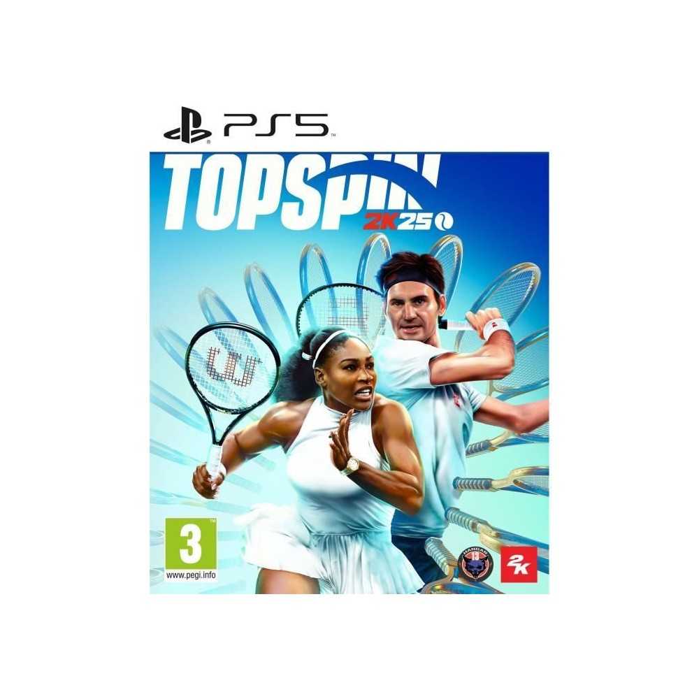 TopSpin 2K25 - Jeu PS5 - Edition Standard