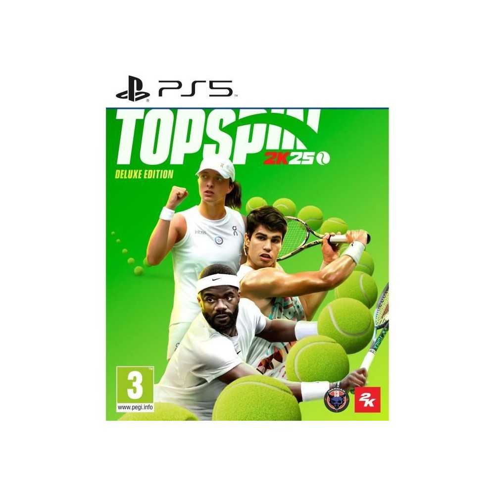 TopSpin 2K25 - Jeu PS5 - Deluxe Edition