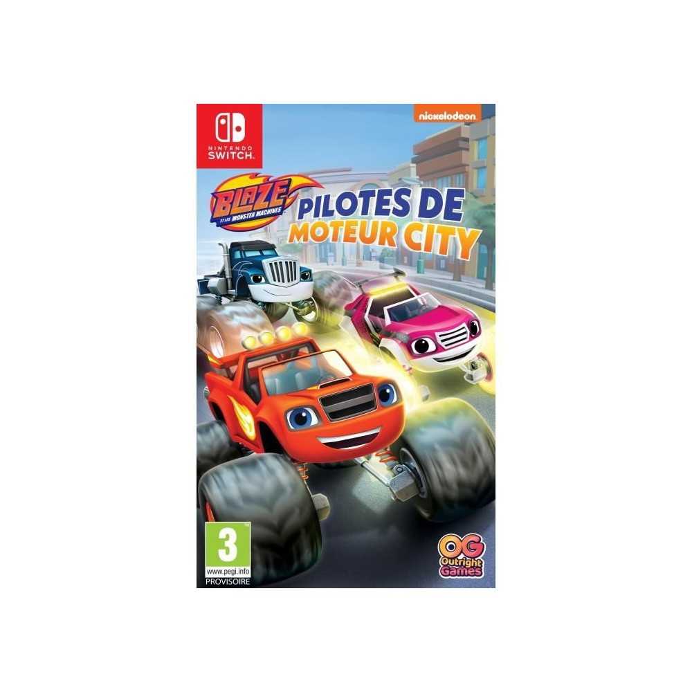 Blaze et les Monster Machines : Pilotes de Moteur City Jeu Switch