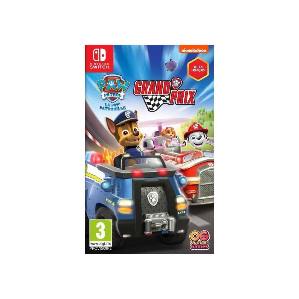 Paw Patrol, la Pat'Patrouille : Grand Prix Jeu Switch