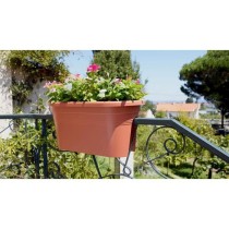 ARTEVASI Jardiniere pour balcon Venezia - 30 x 60 x H 27 cm - 18 L - G