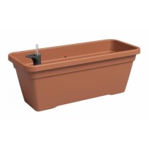 Jardiniere - Plastique - Terre cuite - Rectangulaire - L57,9 x P24,3 x