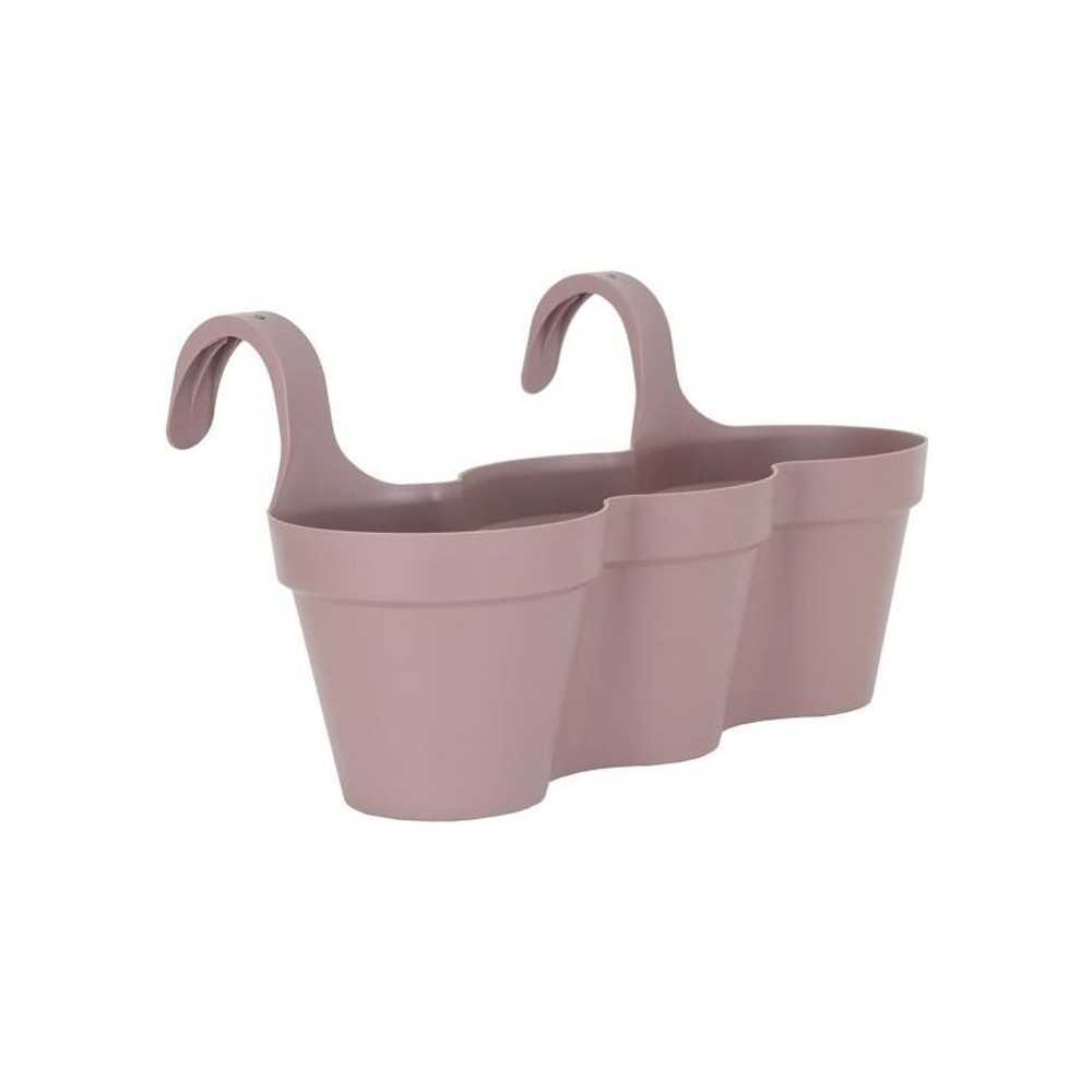 ARTEVASI Pot de fleurs pour balcon Capri Individ - 30,5 x 54 x H 28 cm