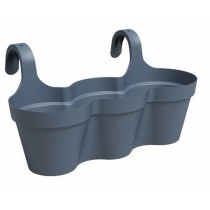 Pot ARTEVASI - CAPRI TRIPLE - Balcon - Bleu Ardoise - L54 x P30,5 x H2