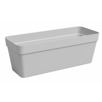 Jardiniere - Plastique - Gris clair - Rectangulaire - L49,9 x P20 x H1