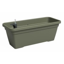 Jardiniere - Plastique - Vert sec - Rectangulaire - L57,9 x P24,3 x H2