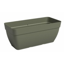 Jardiniere - Plastique - Vert sec - Rectangulaire - L57,9 x P37 x H33,