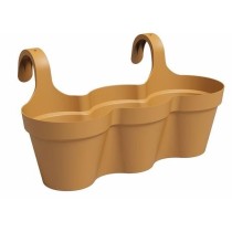 Pot ARTEVASI - CAPRI TRIPLE - Balcon - Jaune miel - L54 x P30,5 x H28