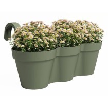 Pot ARTEVASI - CAPRI TRIPLE - Balcon - Vert Cendre� - L54 x P30,5 x