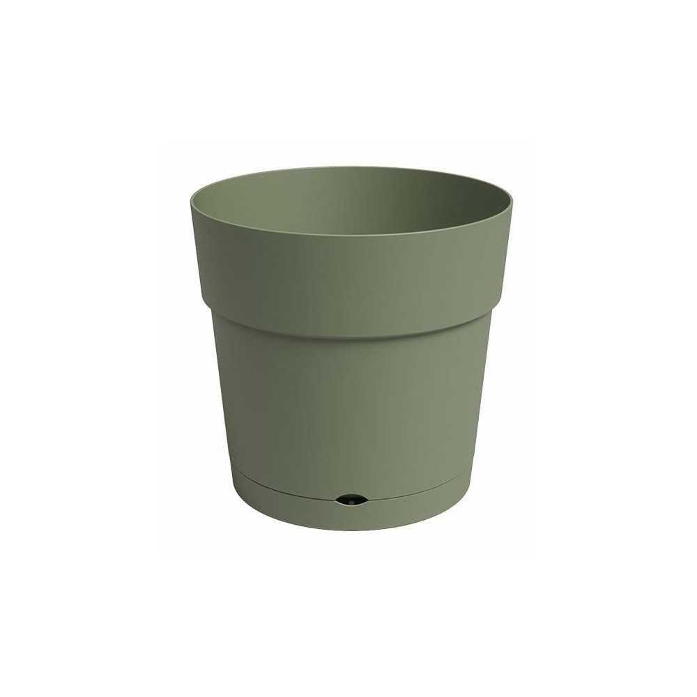 Pot - ARTEVASI - CAPRI - Large - Réserve d'eau - Vert Cendre - L49,5