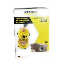 Sachet filtre papier a deux épaisseurs pour KARCHER WD2200 / A2003 /