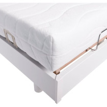 Ensemble relaxation matelas + sommiers électriques 2x70x190 - Mousse