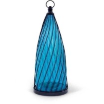 Lanterne solaire - GARDEN ID Blue Dome - Ø17 H40 cm - Autonomie 6-8h