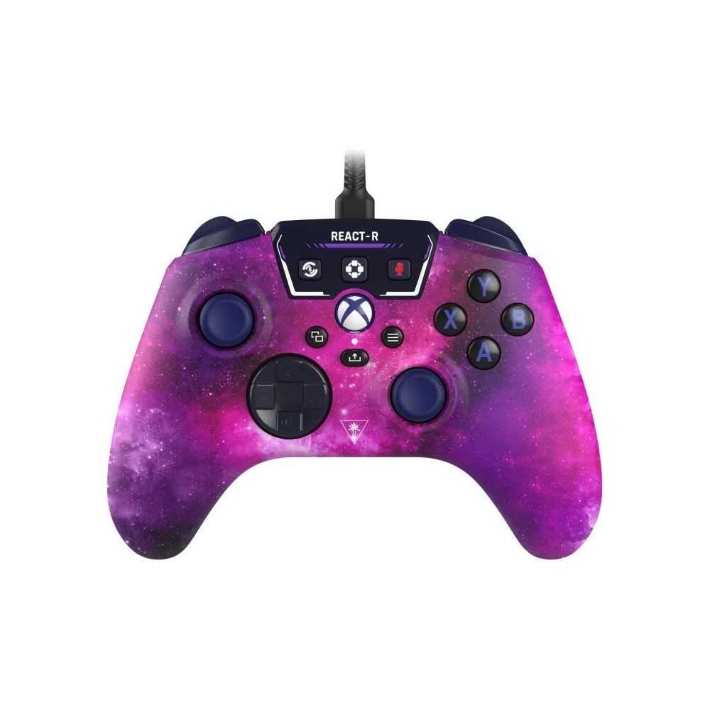 Manette de jeu filaire - TURTLE BEACH - REACT-R - Nebula - Xbox & Wind