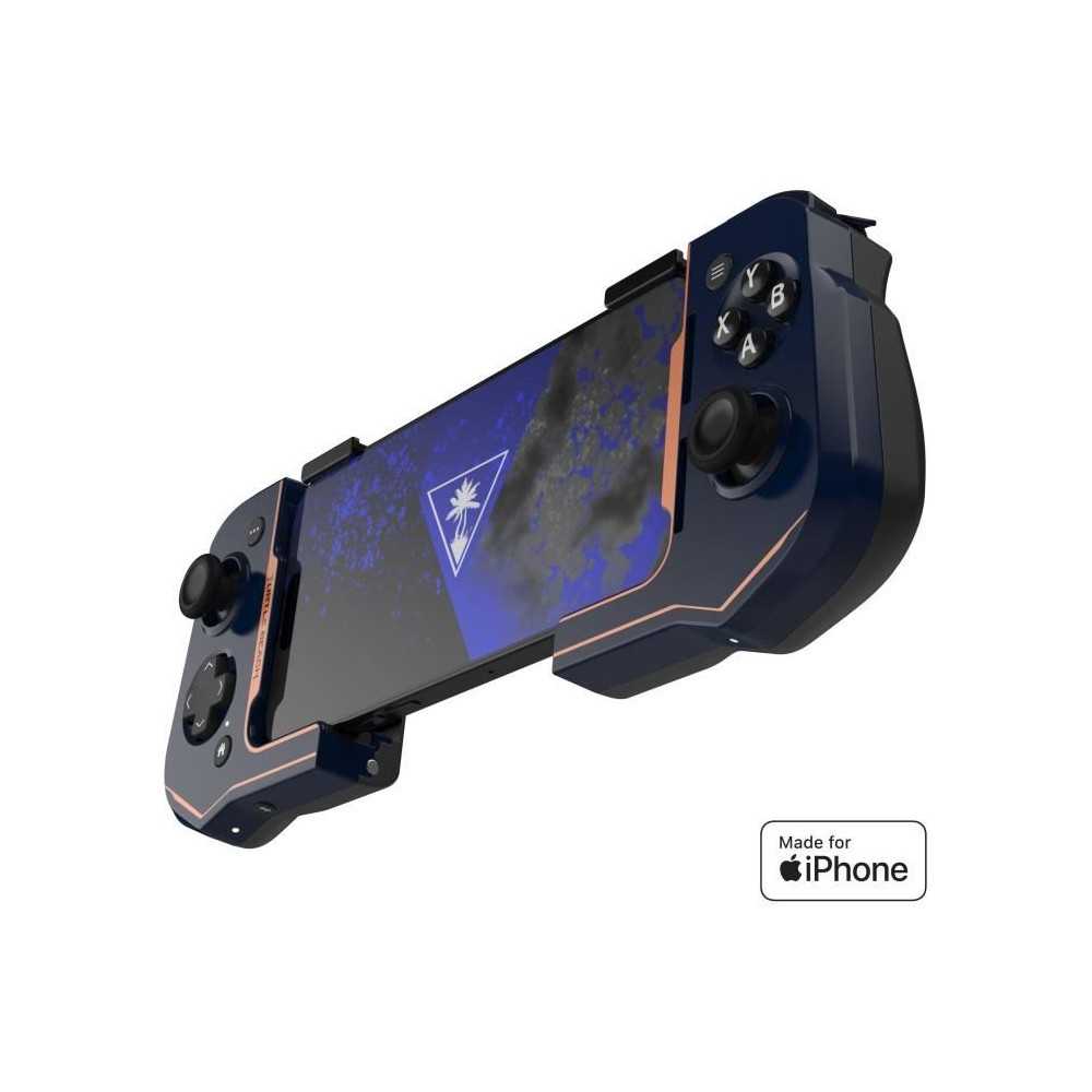 Manette de jeu sans fil - TURTLE BEACH - Atom - Bleu Cobalt - Pour mob