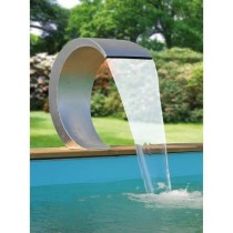 Cascade inox UBBINK Mamba Led pour tous types de piscine - Eclairage 2