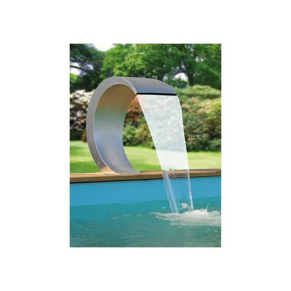 Cascade inox UBBINK Mamba Led pour tous types de piscine - Eclairage 2