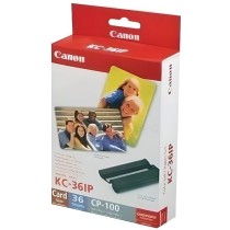 CANON Kit papier + encre KC-36IP 54x86mm 36 tirages