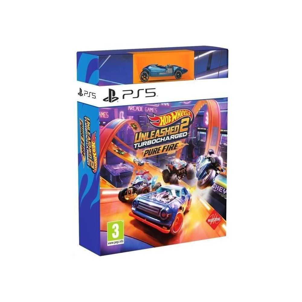 Hot Wheels Unleashed 2 Turbocharged - Jeu PS5 - Pure Fire Edition