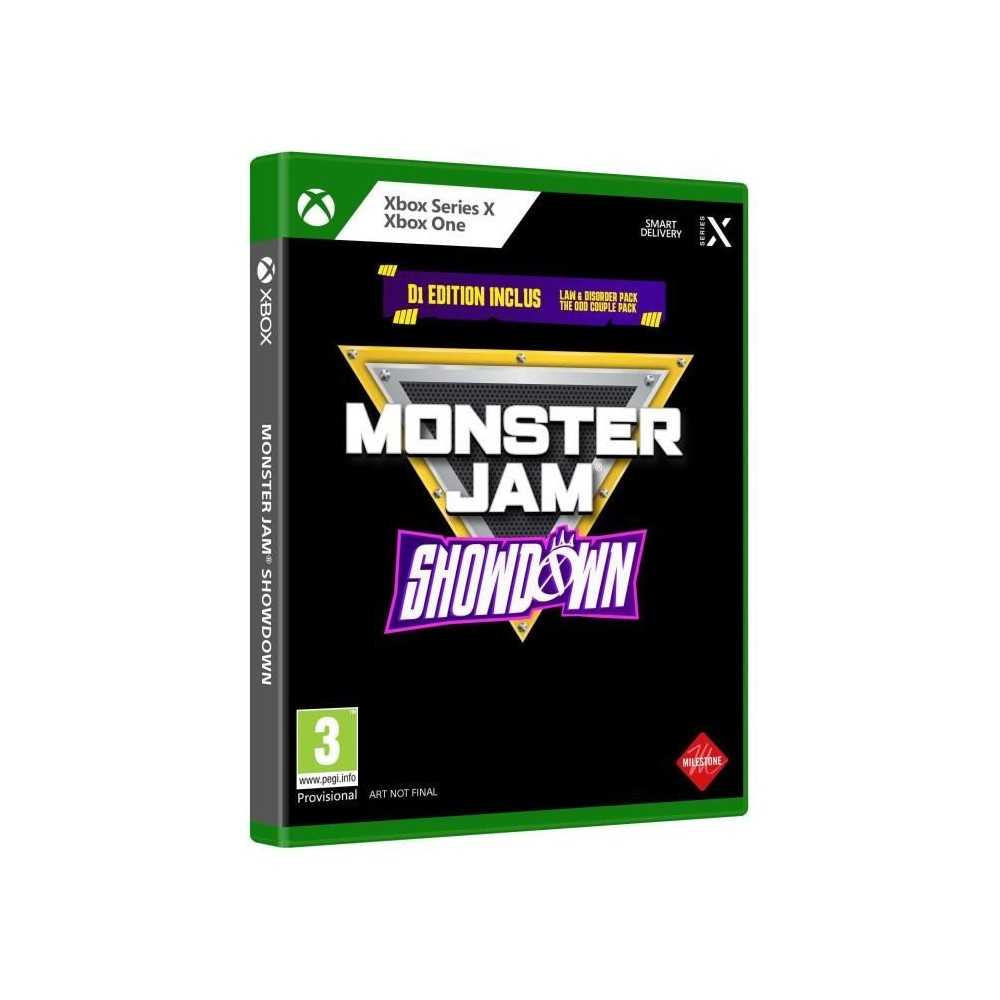 Monster Jam Showdown - Jeu Xbox Series X et Xbox One - Day One Edition