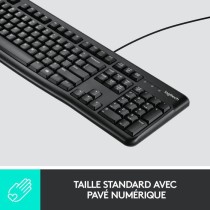 Ensemble Clavier Souris filaire - Logitech - MK120 - AZERTY